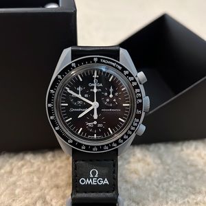 Omega x Swatch Mission to the Moon Bioceramic Moonwatch Brand New